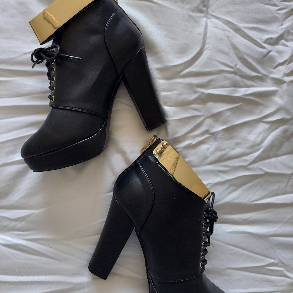 Torrid Leather Booties